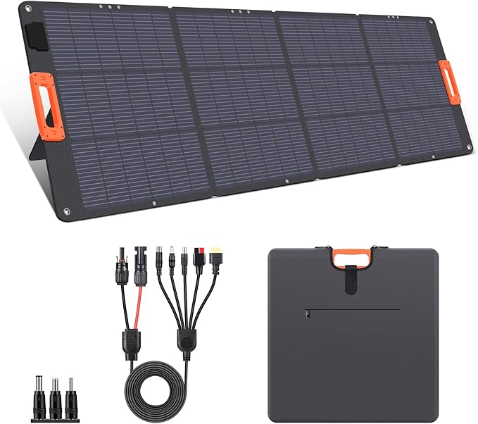 N-Type 16BB 200W Portable Solar Panel by Unknown
