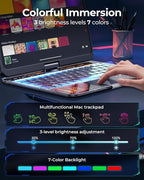 TSQQST Clear Wireless Keyboard Case - Image 3
