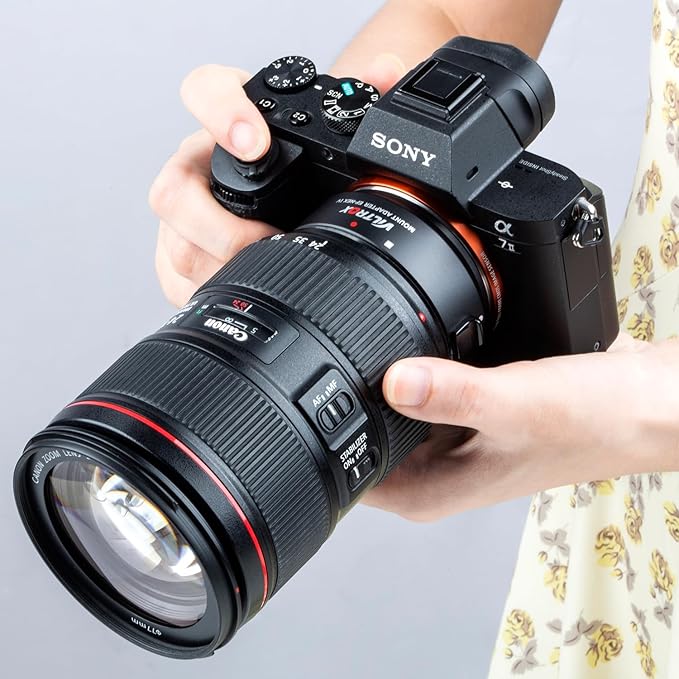 Viltrox EF-NEX IV Lens Adapter EF/EF-S Lens to E-Mount Auto Focus Lens Adapter - Image 7