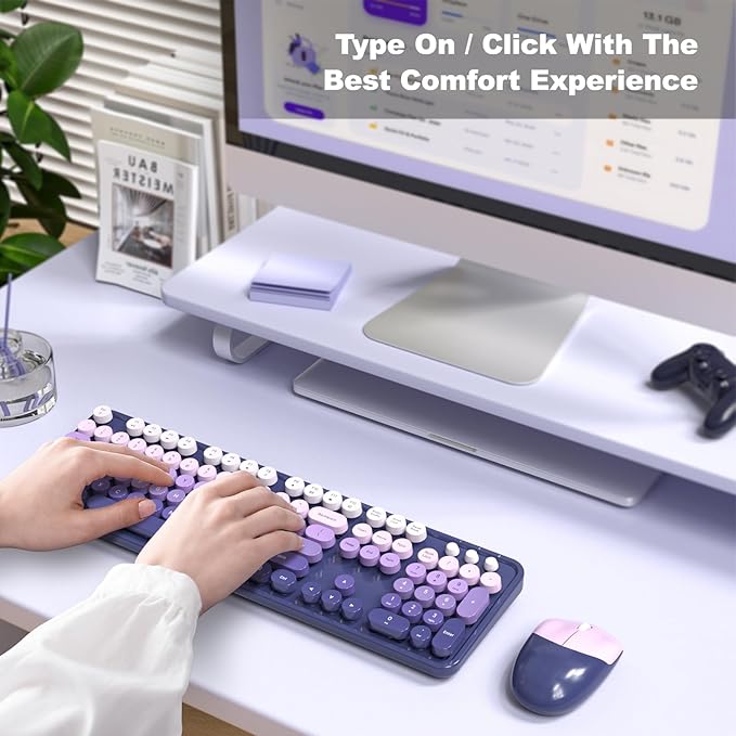 KNOWSQT Wireless Keyboard and Mouse Combo - Image 2