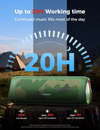 Bluetooth Speaker, 20W HD Sound, Portable Wireless, IPX5 Waterproof, - Image 5