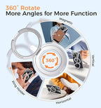 MAGIC JOHN for iPhone 15 Case 360° Rotatable Magnetic Invisible Stand, Fit for - Image 2