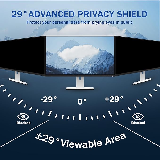 23.8 Inch Computer Privacy Screen Filter - Image 3