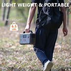 ALLWEI Portable Power Station 300W, 280Wh Solar Generator - Image 7