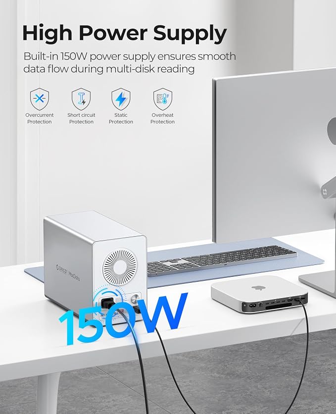 ORICO 5Bay RAID External Hard Drive Enclosure - Image 7
