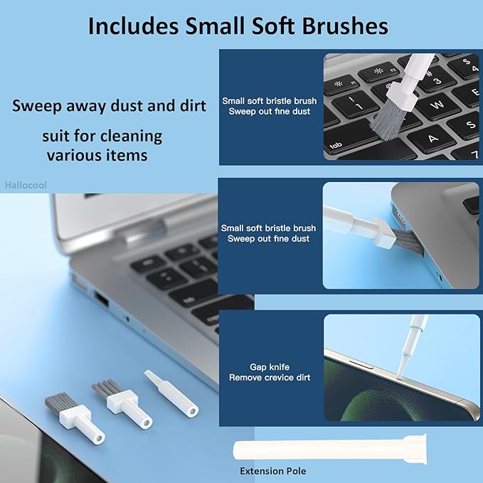 Cleaning Kit for Phone Headphone 32 in 1 Multi-Functional Electronics Cleaning - Image 5