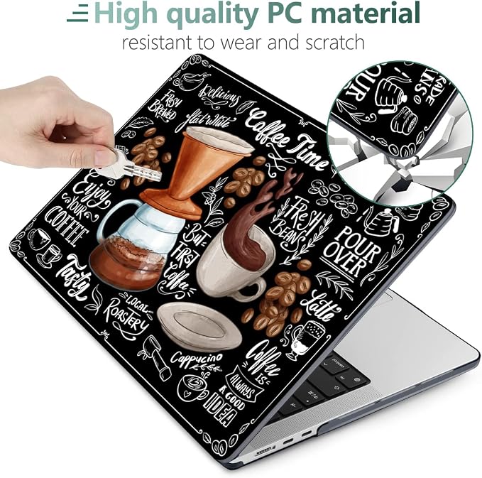 MEEgoodo Case for M4/M3/M2 MacBook Air 13.6 inch Case 2025 2024 2022, Fit Model - Image 3