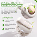 Portable Silent Mini Bladeless Fan Clip on, Portable Silent Mini Bladeless - Image 4