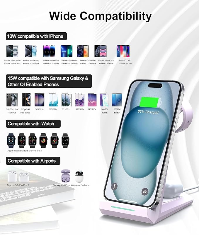 Wireless Charging Station for iPhone - Image 3