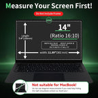 Laptop Privacy Screen 14 Inch, Laptop Screen Privacy Shield 16:10 Aspect Ratio - Image 2