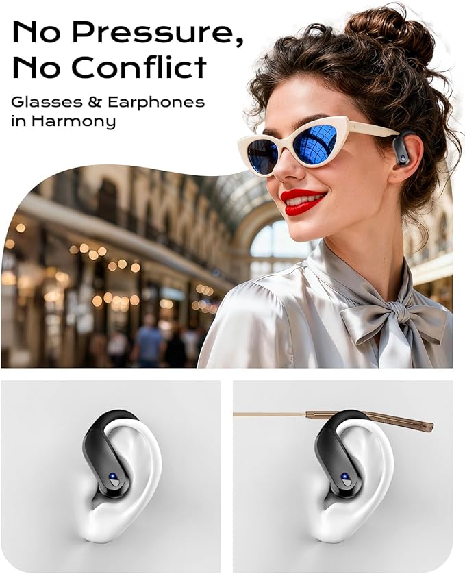 KTGEE Bluetooth Headphones 5.4 Sports Wireless Earbuds - Image 2