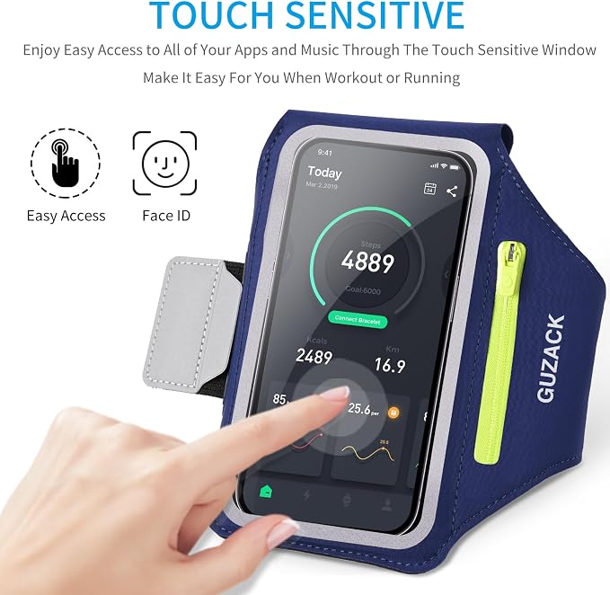 GUZACK Running Armband, Running Phone Holder - Image 3