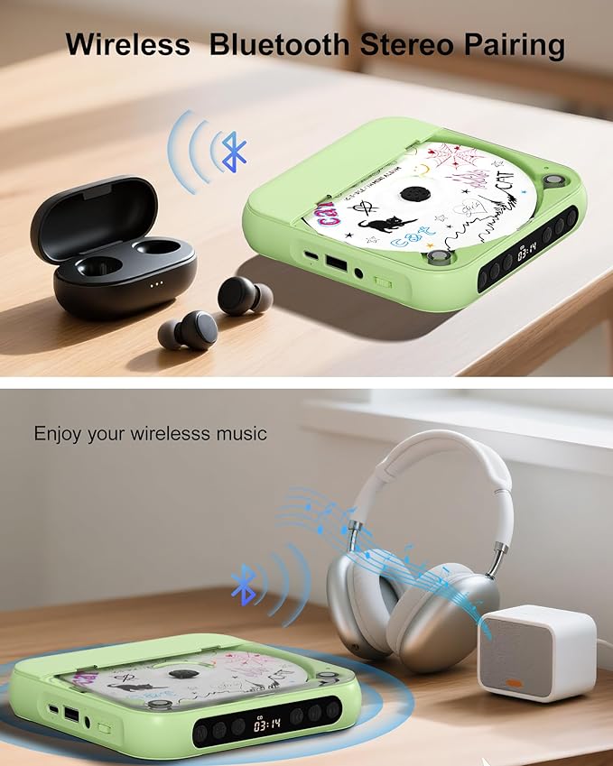 ENVYCLOUD CD Player Portable - Image 4