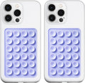 2 Pack Silicone Suction Phone Case Mount, Silicon Adhesive Phone Grip by LvShuLiangPin