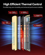 ORICO X7000 2TB NVMe SSD for Gaming, 7400MB/s Read Speed, 17μs Response Time - Image 4