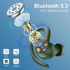 Wireless Earbuds Bluetooth 5.3 Headphones Sports, 48Hrs Playtime Bluetooth - Image 2