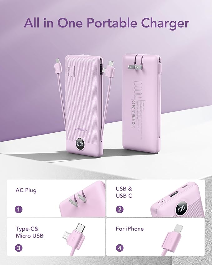 VEGER Portable Charger Power Bank - Image 2