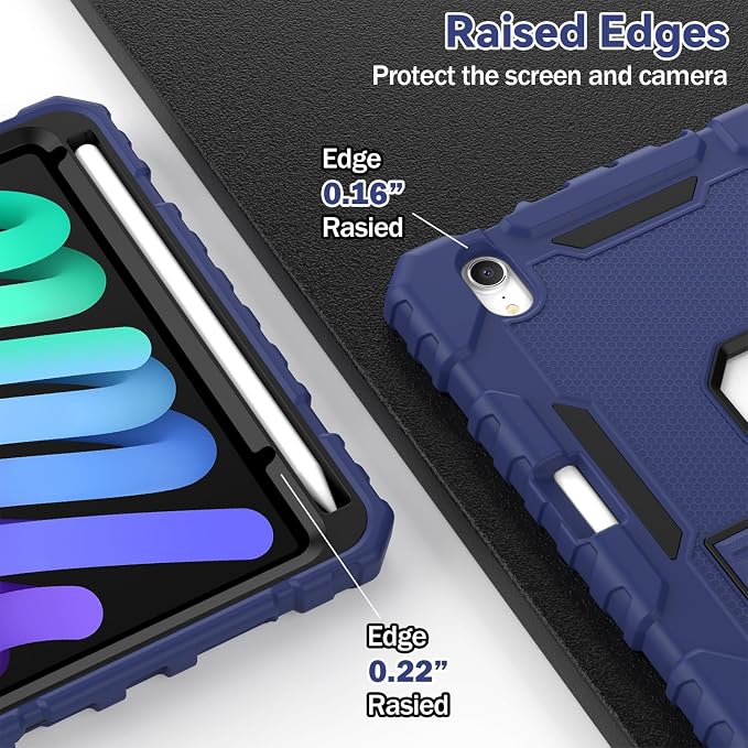 Grifobes Case for iPad Mini 7 2024 / Mini 6 2021 8.3 inch, Heavy Duty - Image 7