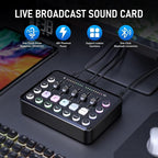 F11 Gaming Audio Mixer, Sound Board - Image 2