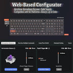 Keychron Q6 HE Wireless Custom Mechanical 100% Full Keyboard, 2.4 - Image 4