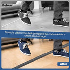 Floor Cord Cover for Wires on Floor Self Adhesive Cord Hider Floor Cable - Image 4