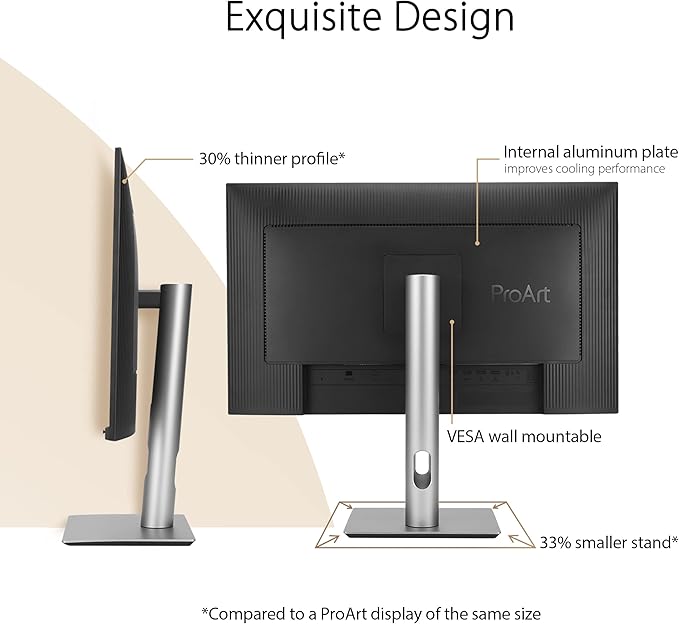 ASUS ProArt Display 27” 4K HDR Professional Monitor - Image 3