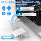 SD Card Reader for iPhone iPad Mac, Lightning & USB-C Dual Interface Memory - Image 5