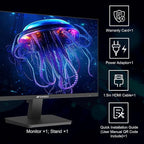SANSUI 27 Inch Computer Monitor 120Hz, FHD 1080P Monitor, HDMI DP Ports FreeSync - Image 7