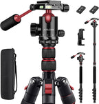 Tripod for Camera, Professional Aluminum Tripods, Heavy Duty Tripod for DSLR by Victiv