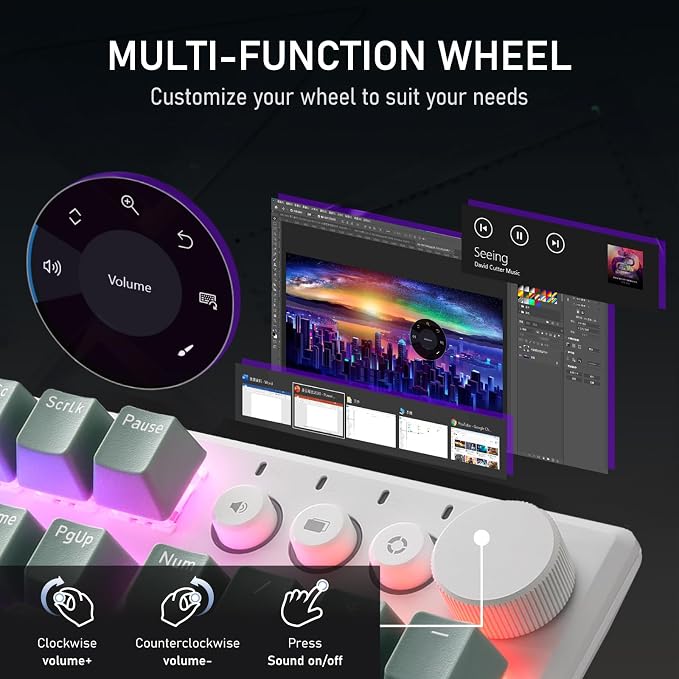 iRocks K74R Wireless RGB Illuminated Mechanical Gaming Keyboard, Hot-Swappable - Image 6