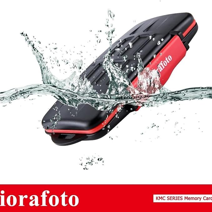 Kiorafoto Professional IPX5 Water-Resistant Anti-Shock Holder Storage SD SDHC - Image 7