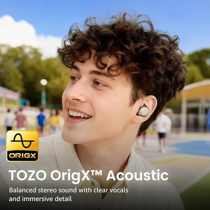 TOZO A1 Wireless Earbuds Bluetooth 5.3 Light Weight in Ear IPX5 Waterproof - Image 6