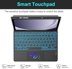 Backlit Touchpad Keyboard Case for Samsung Galaxy Tab A9 Plus 5G 11 Inch 2023 - Image 2