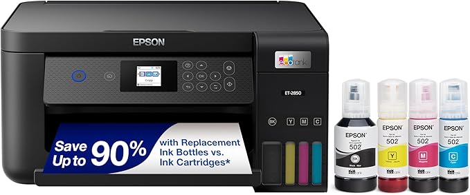 Epson EcoTank ET-4800 Wireless All-in-One Cartridge-Free Supertank Printer - Image 5