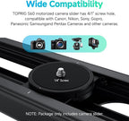 Accsoon Toprig 24inch/60cm Motorized Camera Slider, Button/APP Dual Control - Image 4