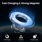OHLPRO for MagSafe Car Mount Charger iPhone Wireless Car Charger, Stick on - Image 3