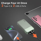Power Bank, 20000mAh 45W Portable Charger, PD3.0 QC4.0 Fast Charging - Image 3