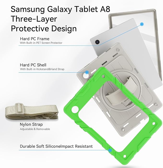 for Samsung Galaxy Tablet A8 Case 10.5 inch 2022 SM-X200/X205/X207 - Image 4