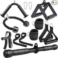 10-in-1 Cable Machine Attachments Set by YORWHIN