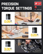 Fanttik E1 Max Electric Screwdriver, Mini Precision Screwdriver Set, 50 - Image 2