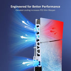 NexiGo PS5 Slim Silent Enhanced Cooling Fan - Image 2