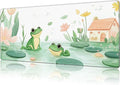 Mouse Pad Large Cute and Whimsical Frogs Non-Slip Gaming Desk Mat by NIYLYNSYN