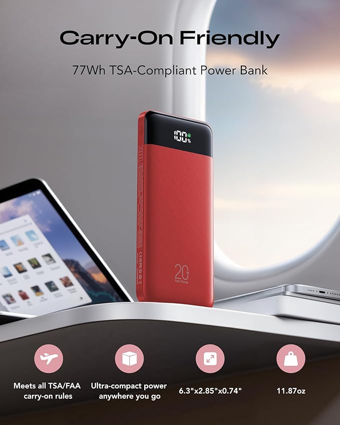 Orfeika 20000mAh Power Bank Fast Charging, Portable Charger - Image 6