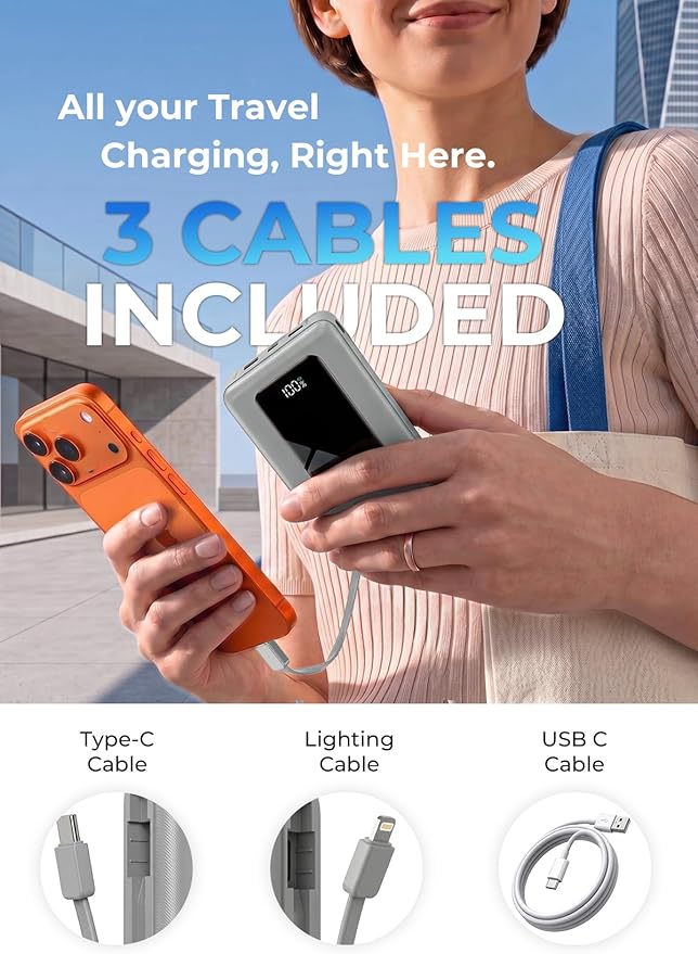 Power Bank, 50000mAh Travel Camping Essential Portable Charger - Image 4