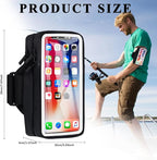 Phone Holder for Running Armband Cell Phone Holder iPhone 16 16e 15 14 13 12 11 - Image 5