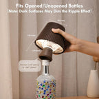 WILIT Wine Bottle Lights for Liquor Bottles, RGB Water Ripple Night Light - Image 7