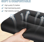 Footrest Stool Under Desk Adjustable Height Footrest Ottoman Ergonomic Foot - Image 5