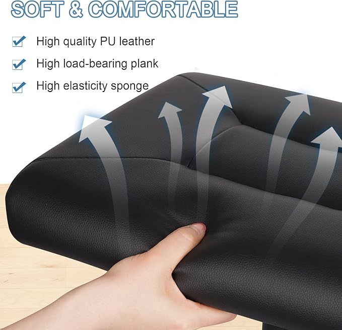 Footrest Stool Under Desk Adjustable Height Footrest Ottoman Ergonomic Foot - Image 5