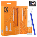 K&F CONCEPT 24mm Full Frame Sensor Cleaning Swab*10 + 20ml Sensor Cleaner by KFCONCEPT