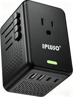 220V to 110V Voltage Converter US to Europe by IPLUSO